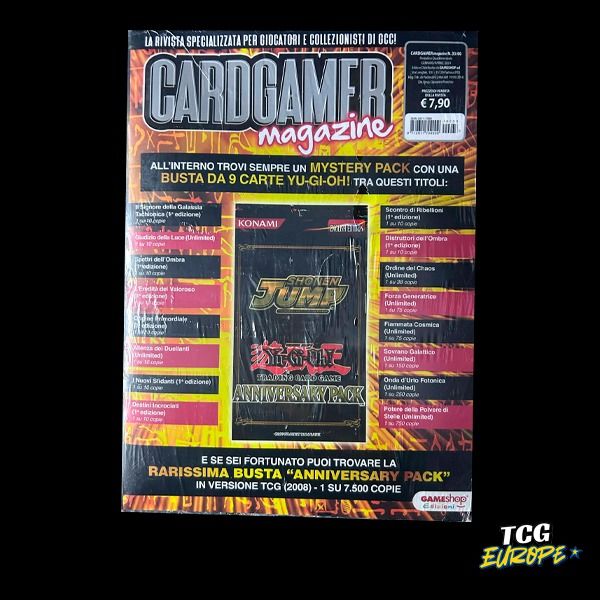 Cardgamer Magazine N32 With Yu-Gi-Oh! Mystery Pack